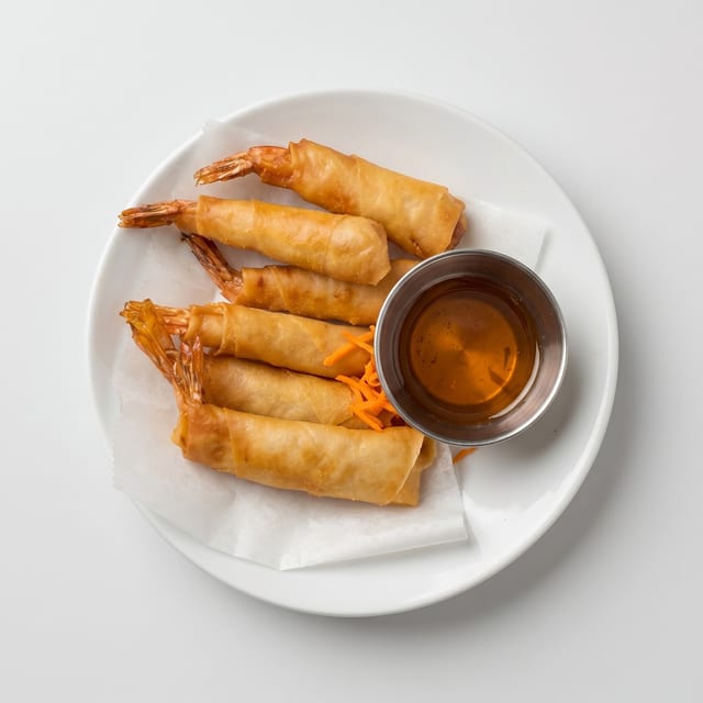 Tiger Shrimp Rolls.